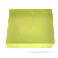 Transparante gele dikte 1-120 mm PU-plaat voor verpakking